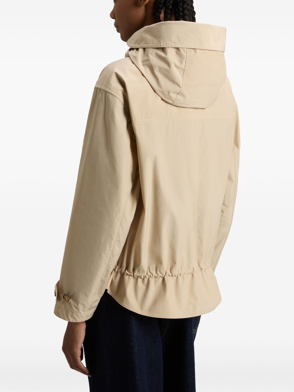 Woolrich Coats Beige Fabric