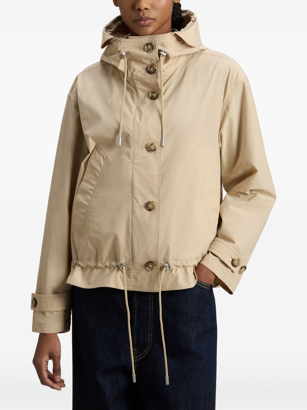 Woolrich Coats Beige Fabric