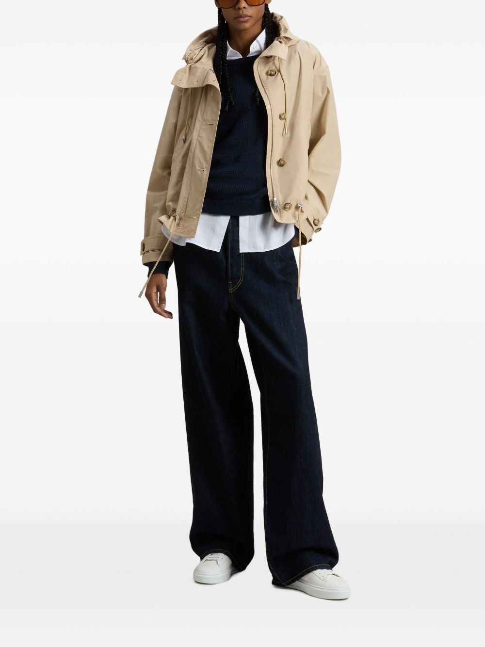 Woolrich Coats Beige Fabric