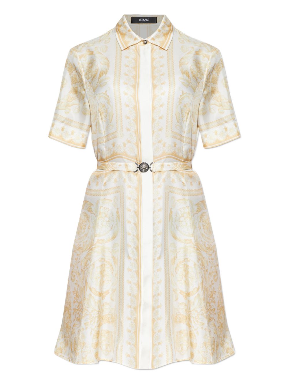 Versace Dresses Golden Outer:silk
