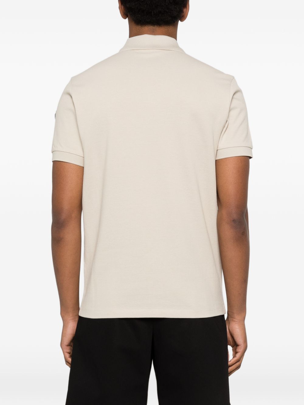 Moncler T-Shirts And Polos Beige Cotton