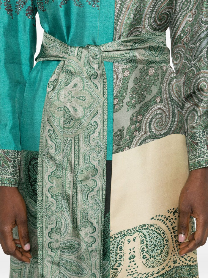 Pierre Louis Mascia Dresses Green Silk