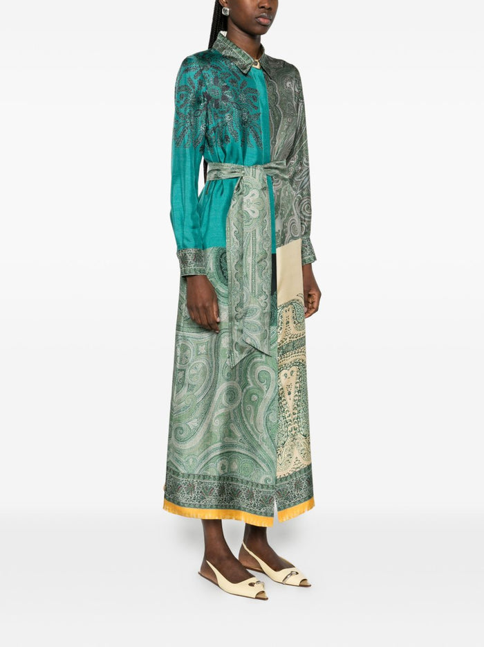 Pierre Louis Mascia Dresses Green Silk