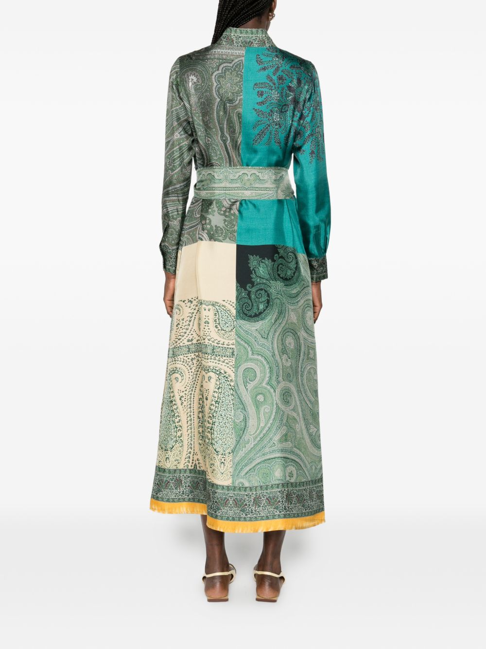 Pierre Louis Mascia Dresses Green Silk