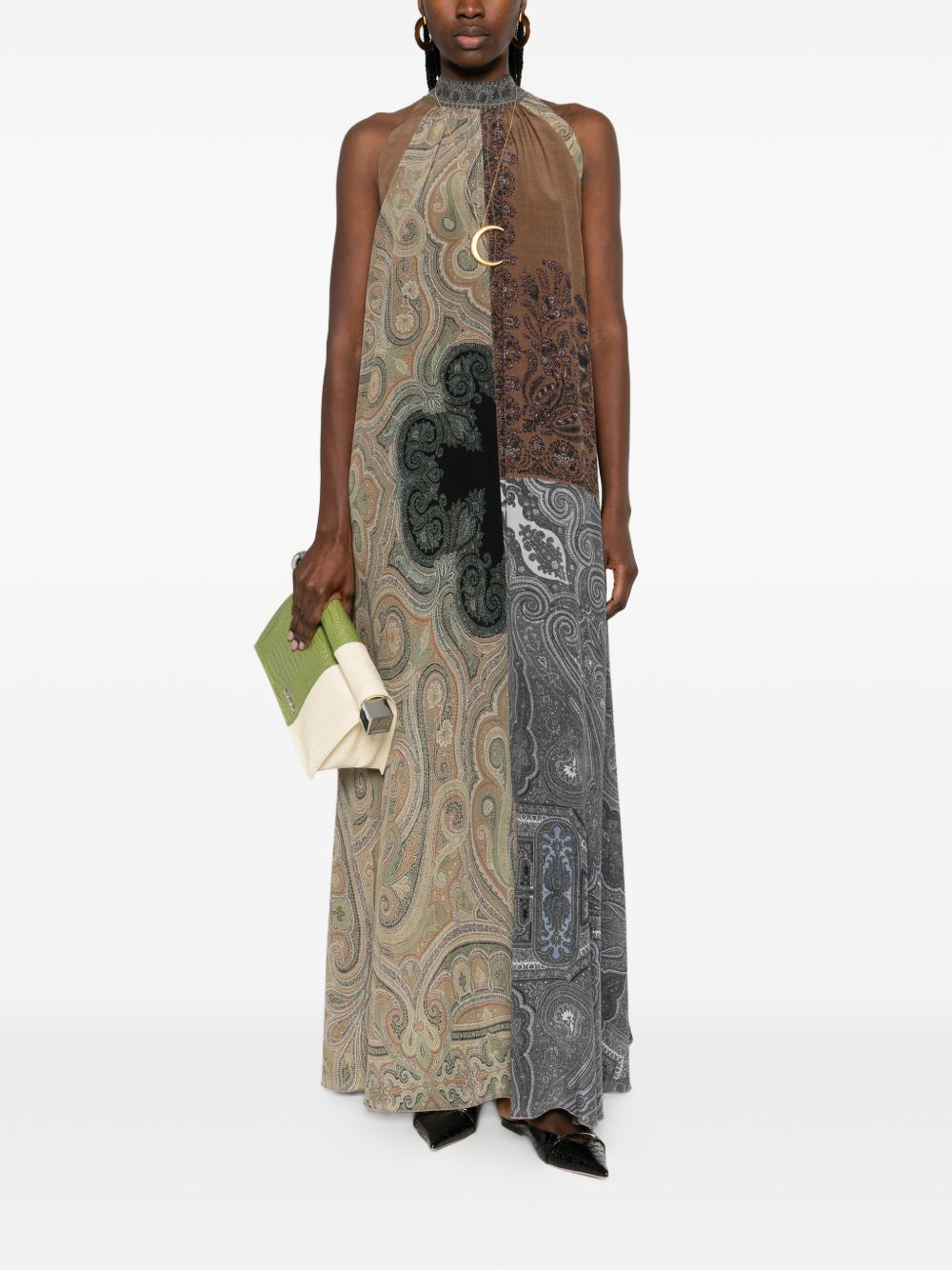 Pierre Louis Mascia Dresses Kaki Silk