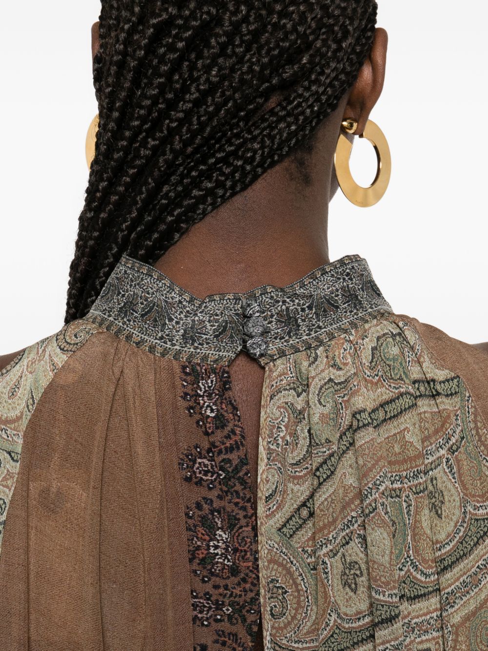Pierre Louis Mascia Dresses Kaki Silk