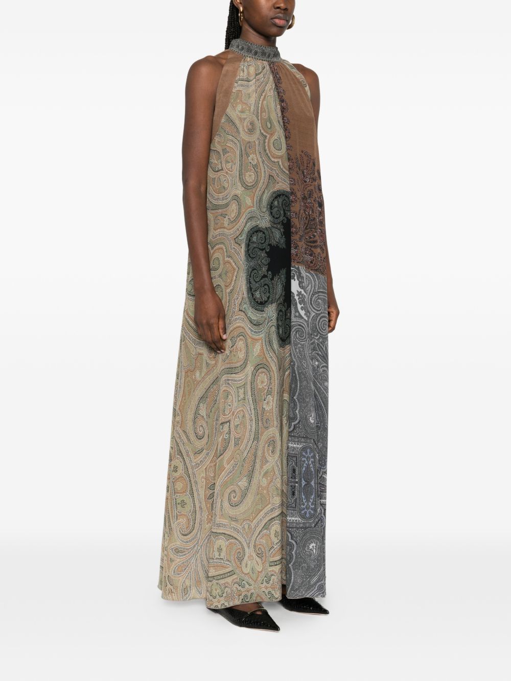 Pierre Louis Mascia Dresses Kaki Silk