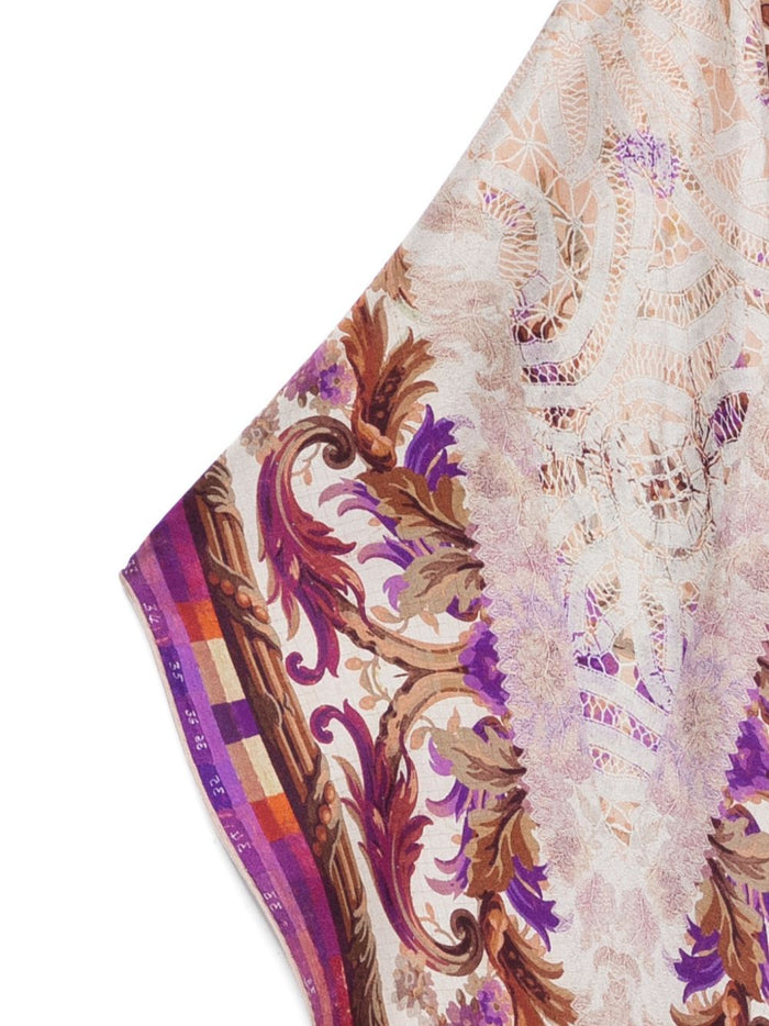 Pierre Louis Mascia Scarfs Pink Silk