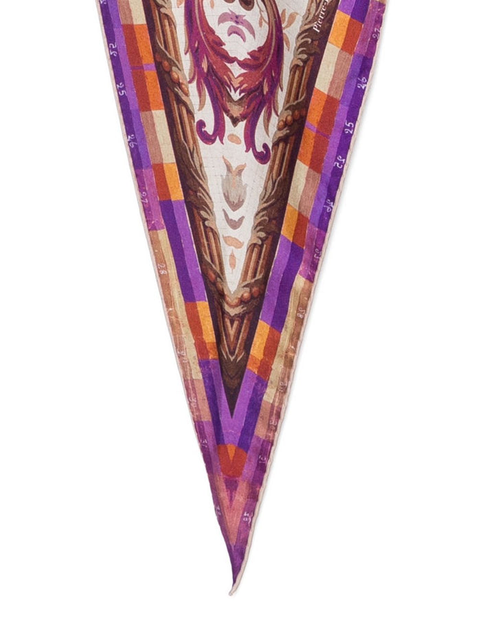 Pierre Louis Mascia Scarfs Pink Silk