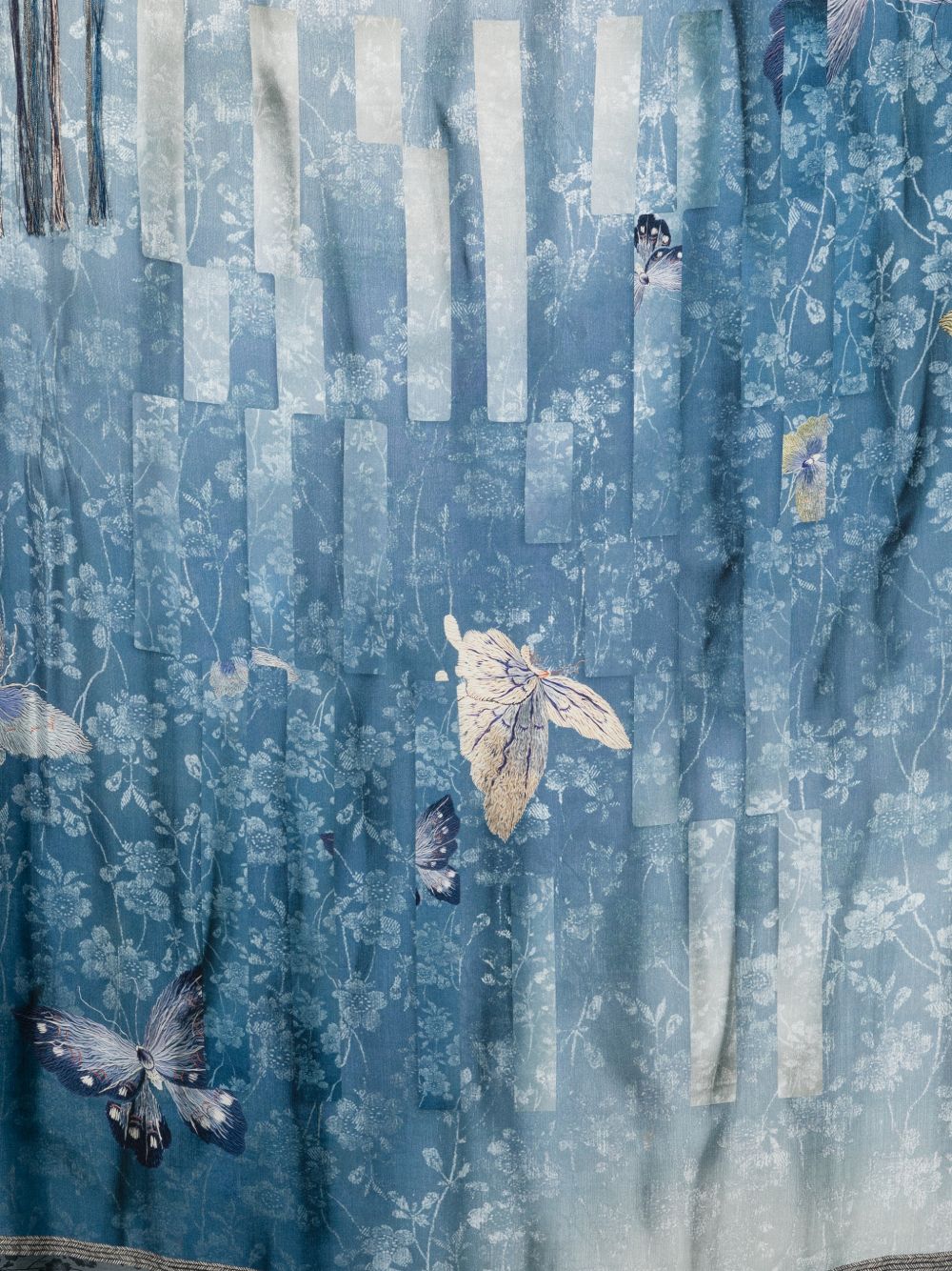 Pierre Louis Mascia Scarfs Clear Blue Silk