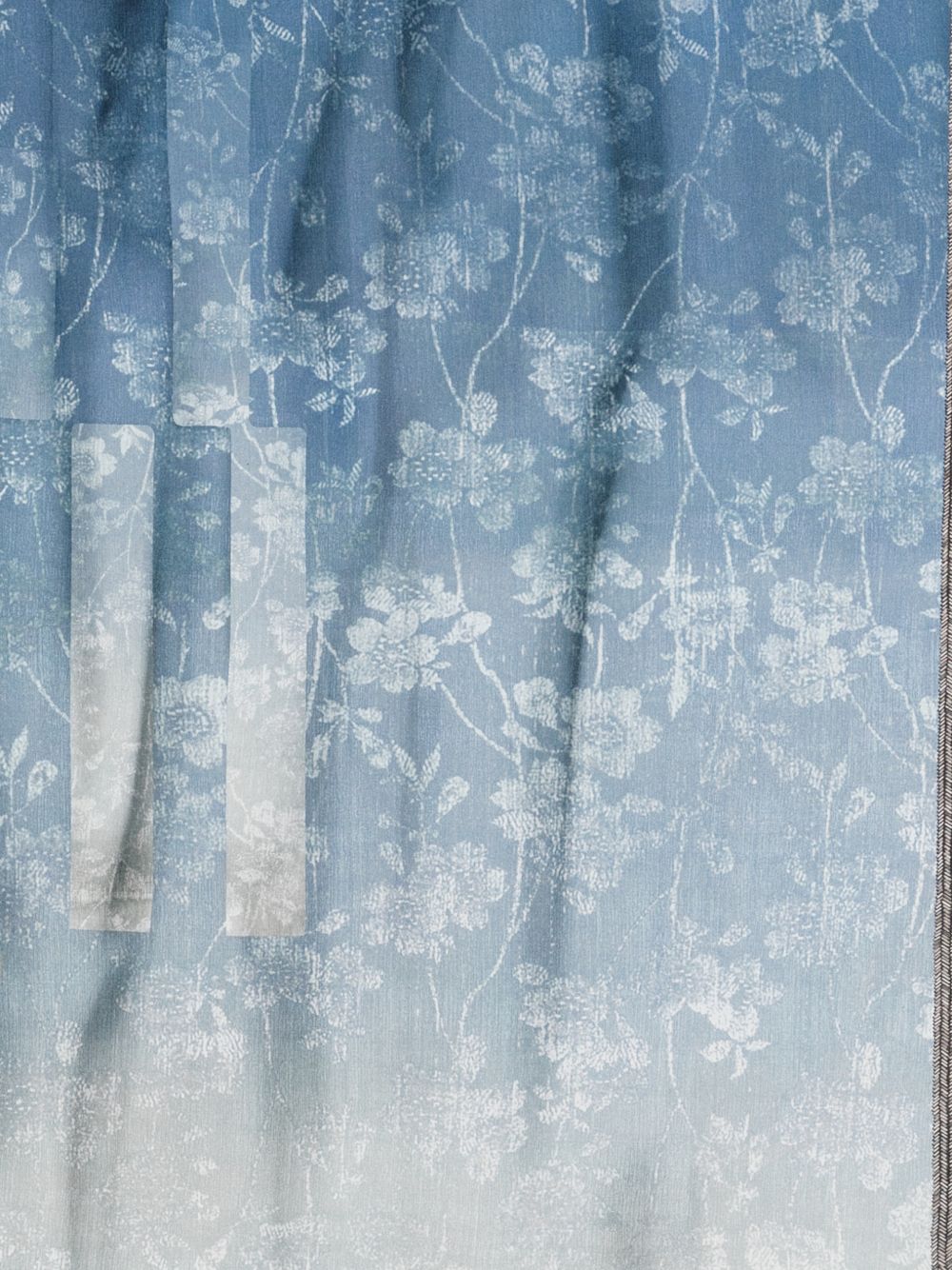 Pierre Louis Mascia Scarfs Clear Blue Silk