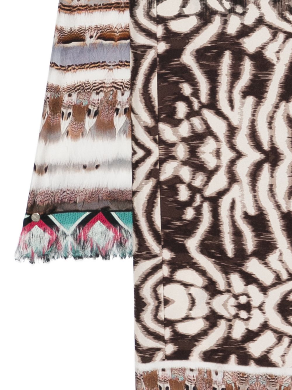 Pierre Louis Mascia Scarfs Beige Silk