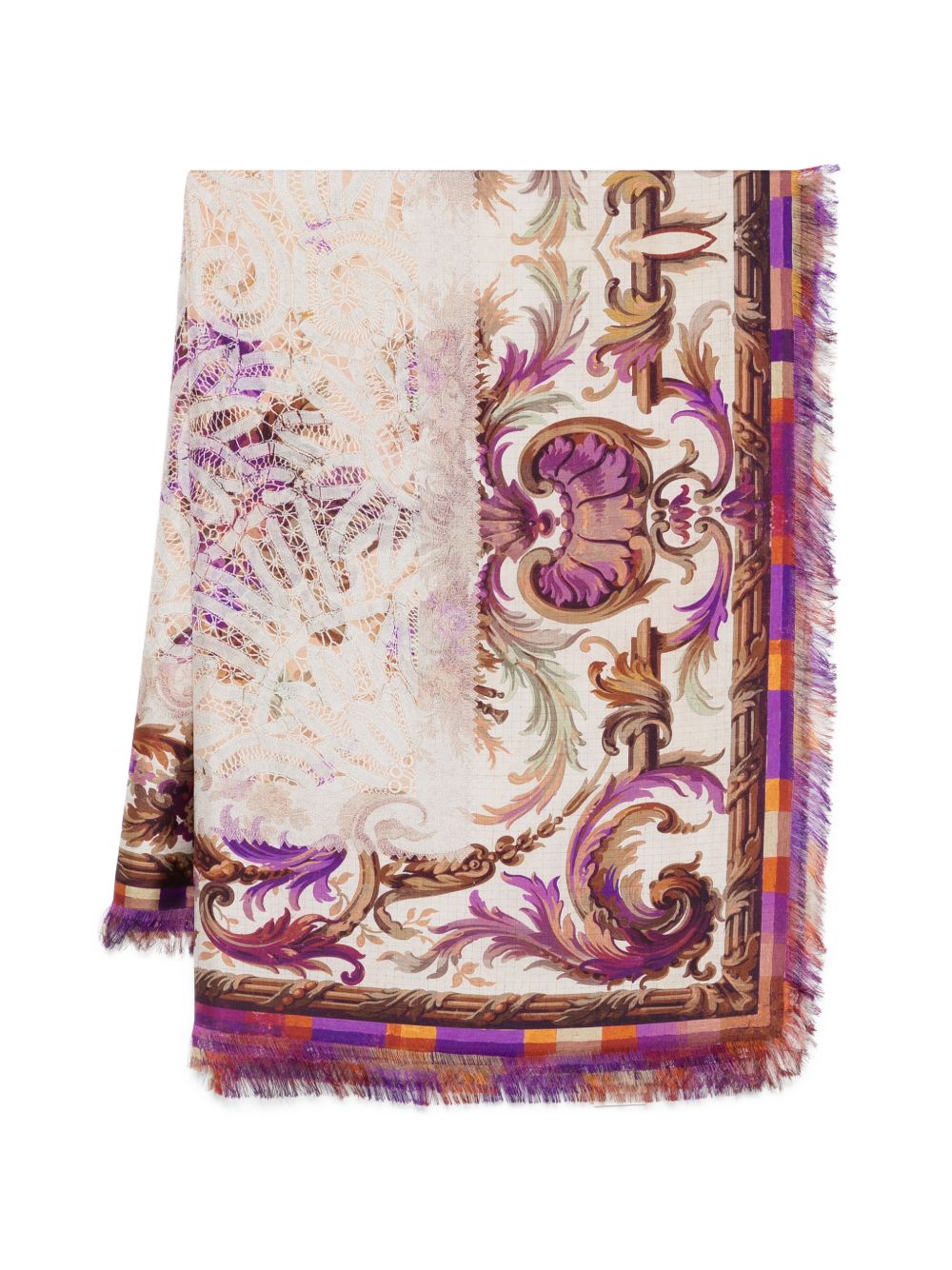 Pierre Louis Mascia Scarfs Pink Silk