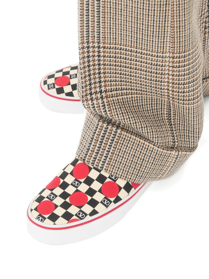 VALENTINO GARAVANI X VANS Sneakers White Cotton