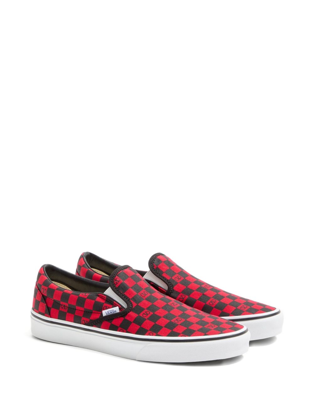 VALENTINO GARAVANI X VANS Sneakers Red Cotton