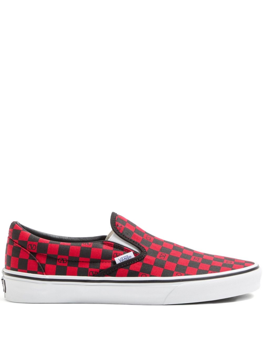 VALENTINO GARAVANI X VANS Sneakers Red Cotton