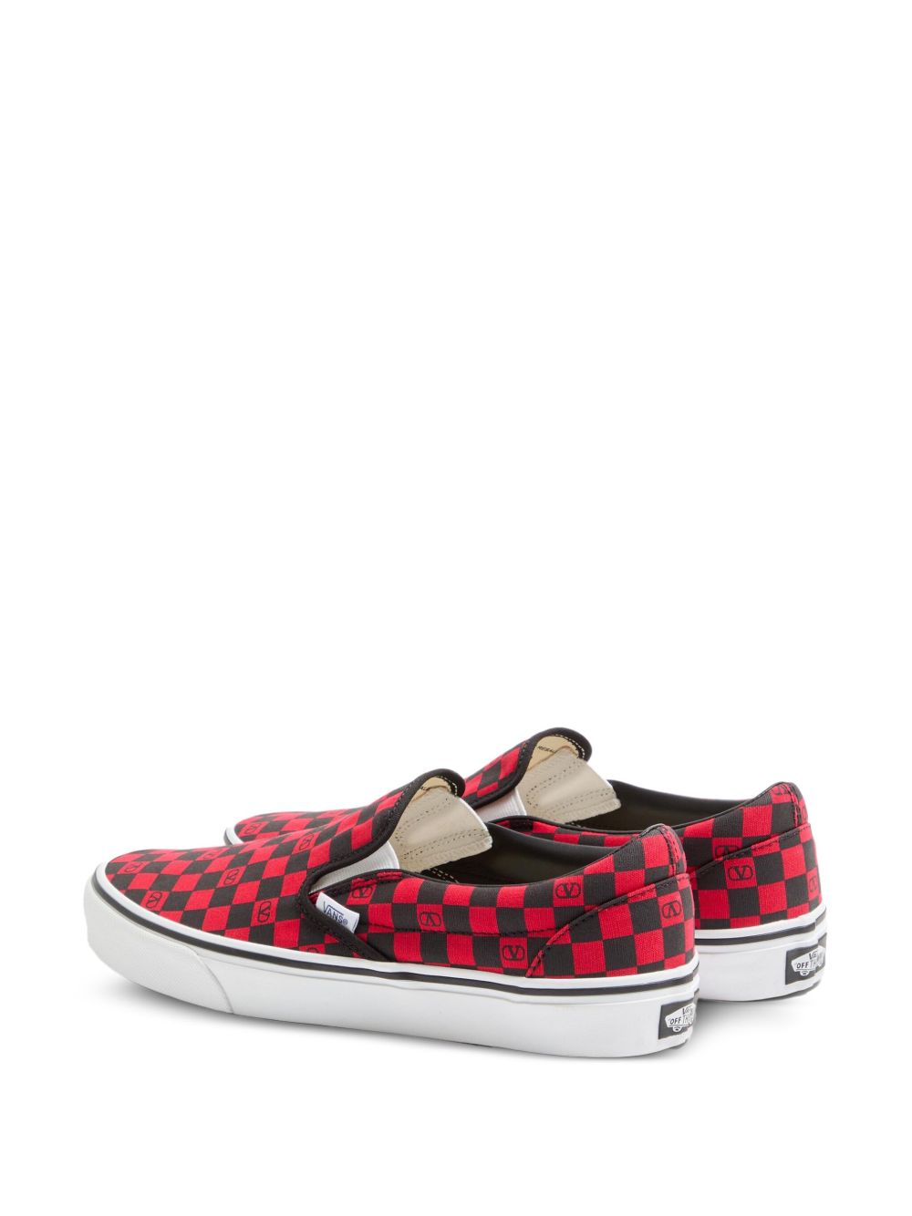 VALENTINO GARAVANI X VANS Sneakers Red Cotton