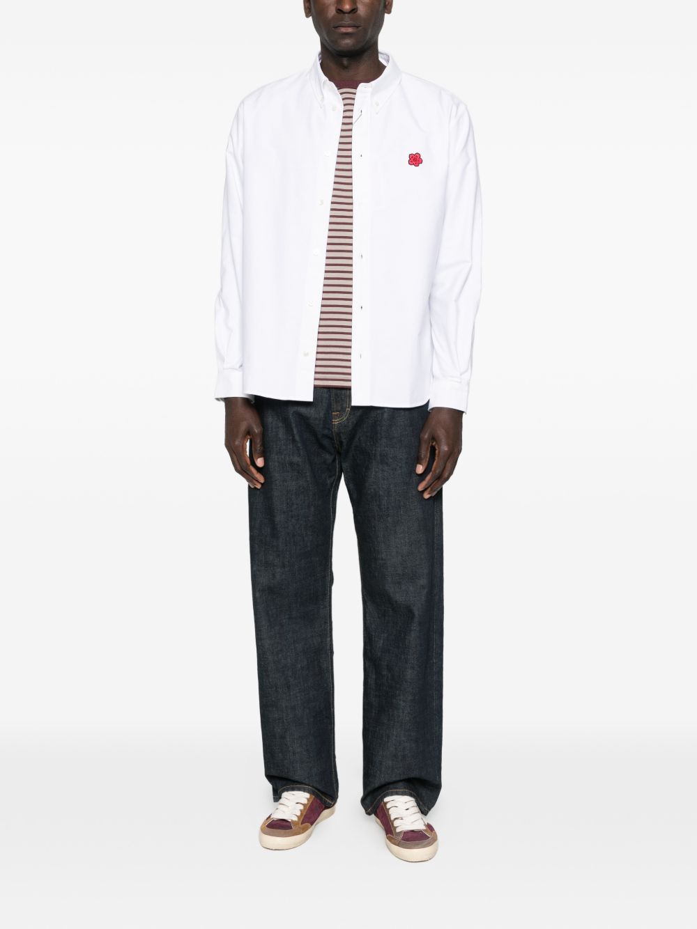 Kenzo Shirts White Cotton