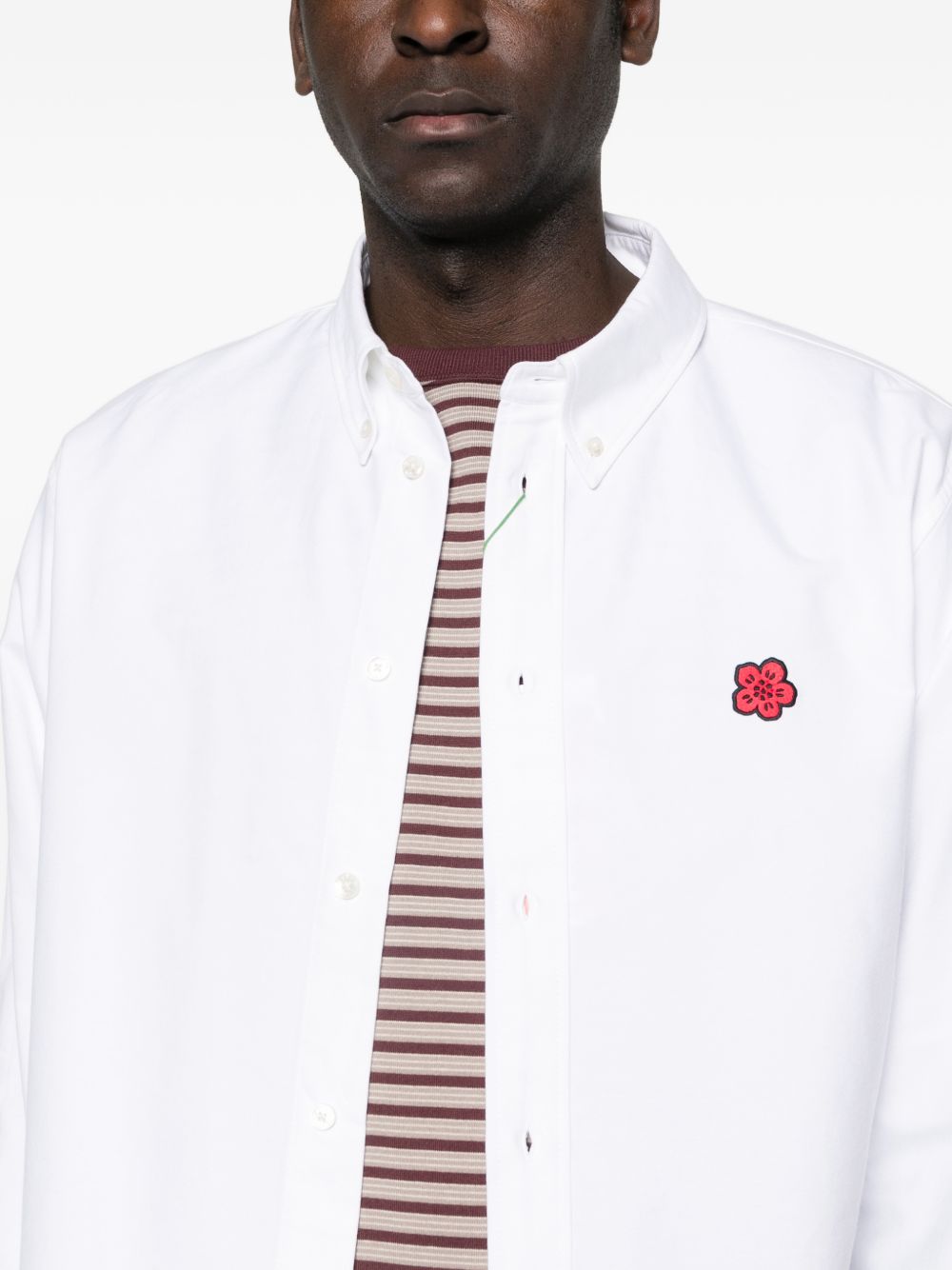Kenzo Shirts White Cotton