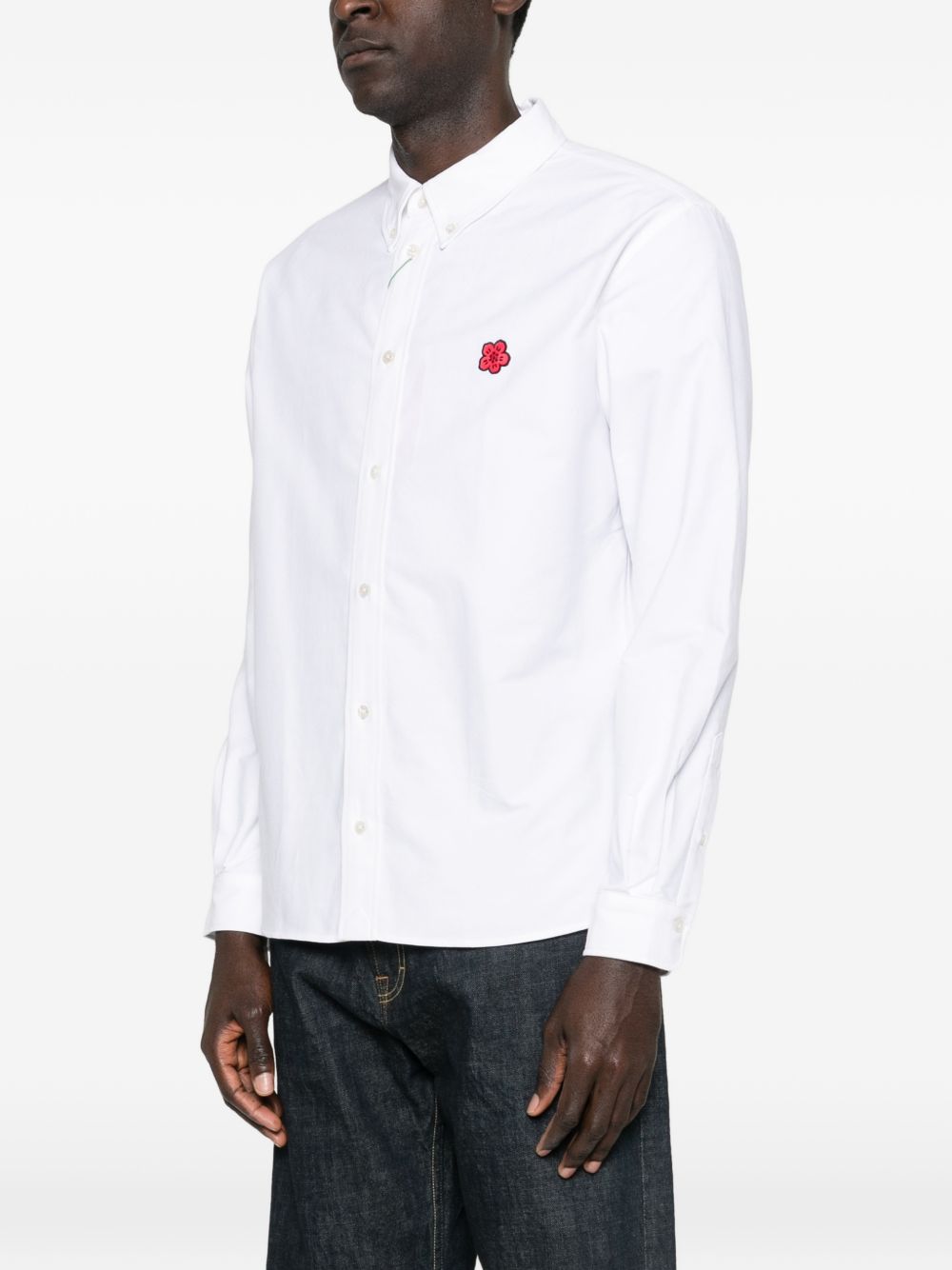 Kenzo Shirts White Cotton