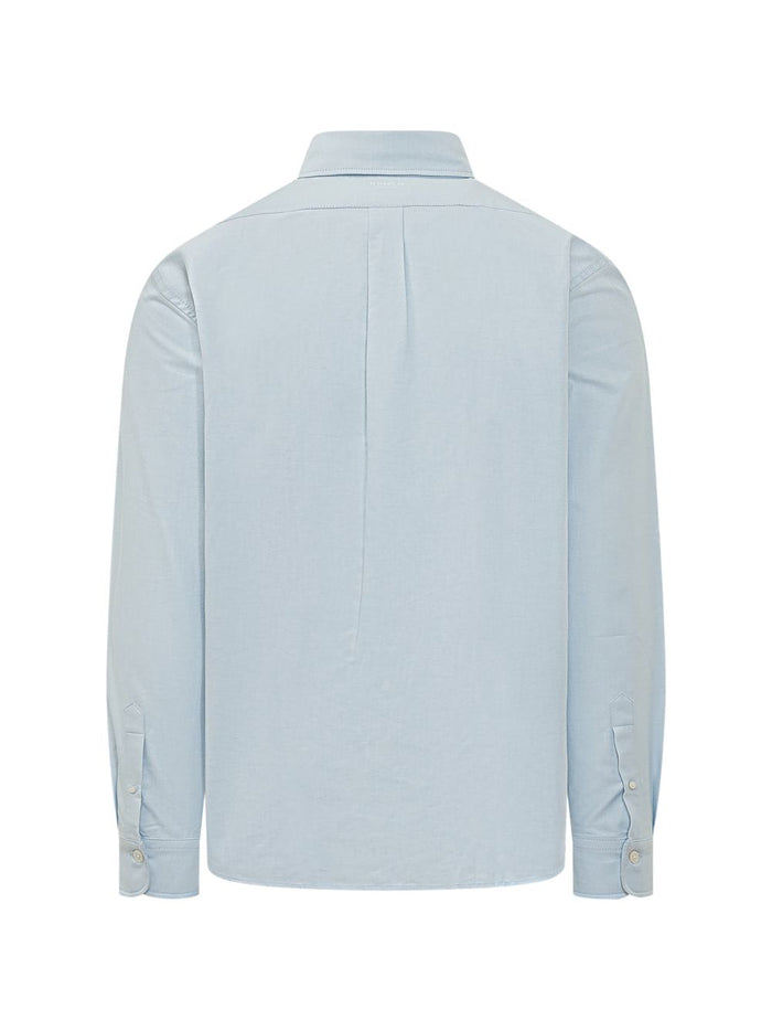 Kenzo Shirts Clear Blue Cotton