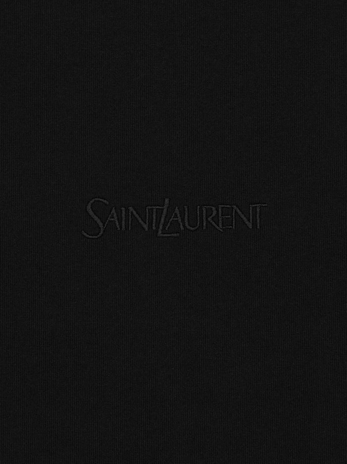 Saint Laurent T-shirts and Polos Black Cotton