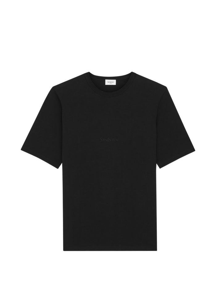 Saint Laurent T-shirts and Polos Black Cotton