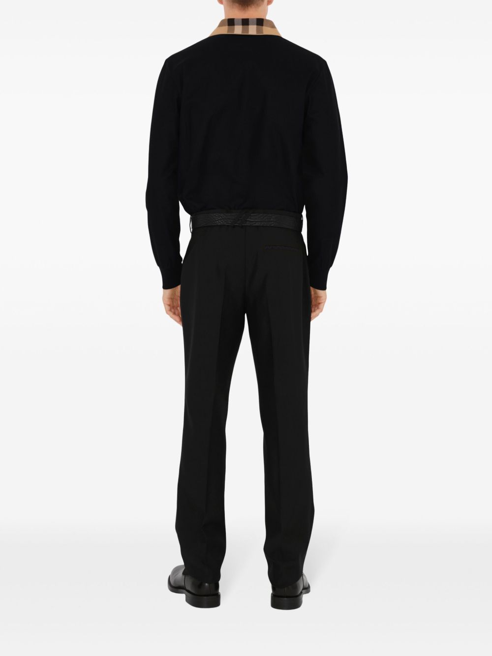 Burberry T-Shirts And Polos Black Cotton
