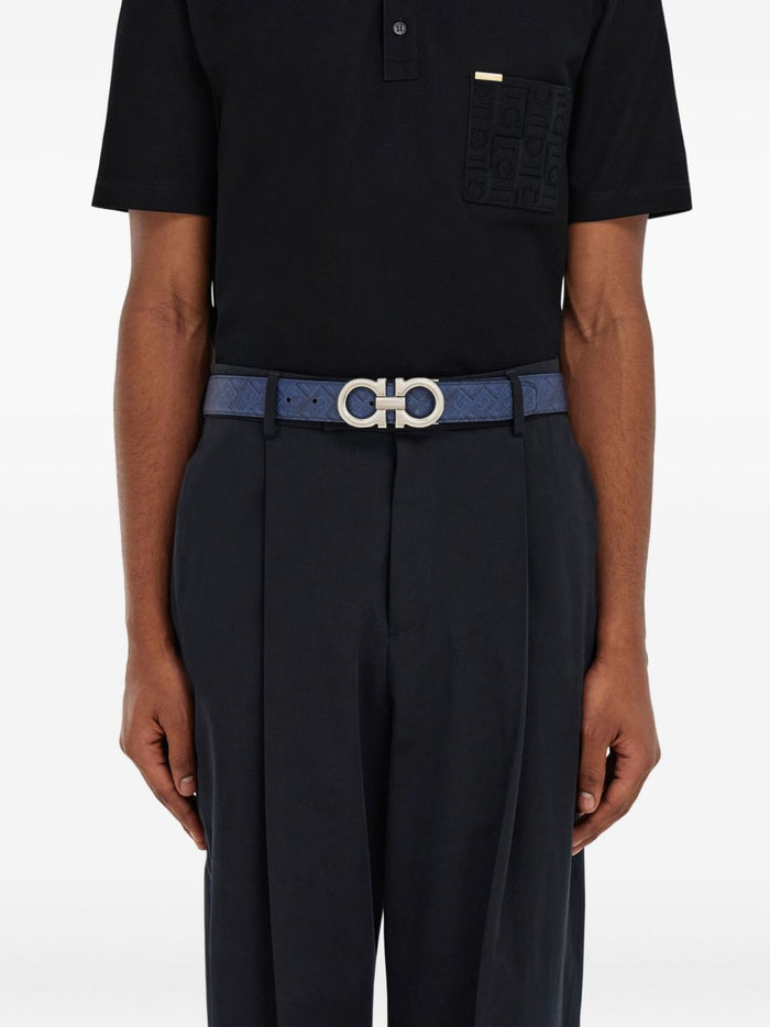 Ferragamo Belts Blue Outer: calf Leather