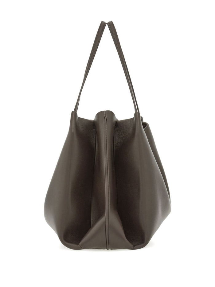 Ferragamo Bags Grey Fabric Calfskin