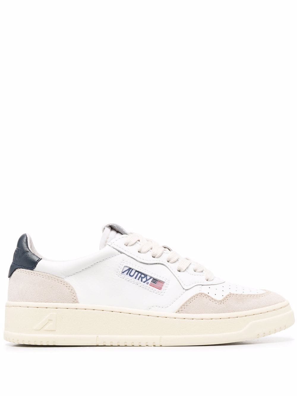 AUTRY Sneakers Blue Calf Leather