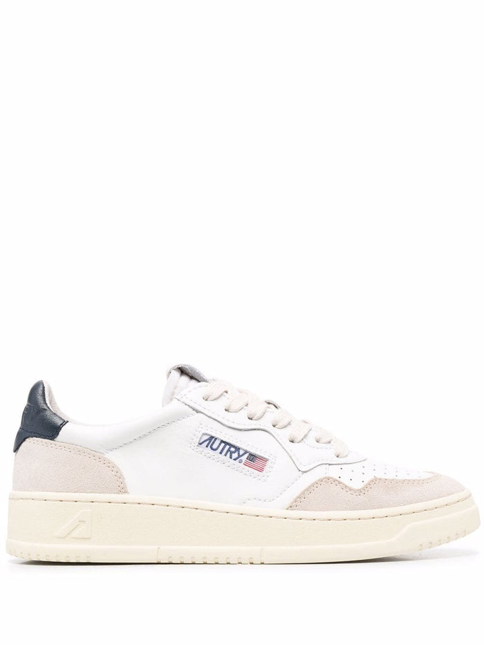 AUTRY Sneakers Blue Calf Leather