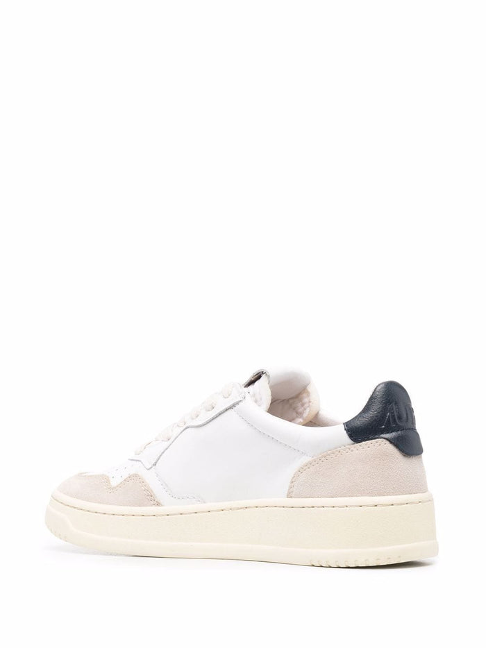 AUTRY Sneakers Blue Calf Leather