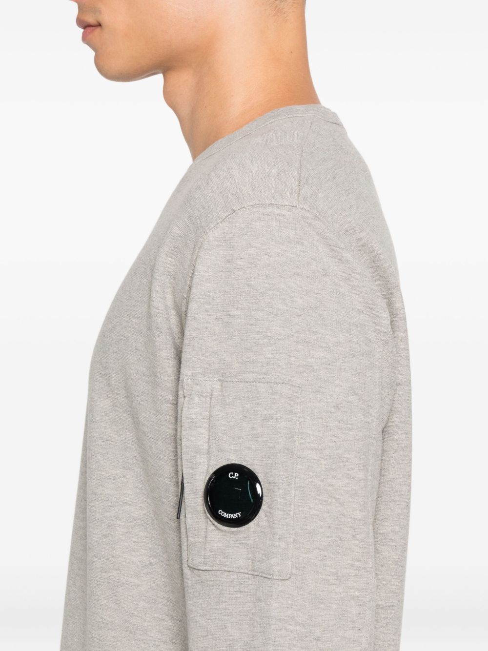 C.P.Company Sweaters Grey Cotton