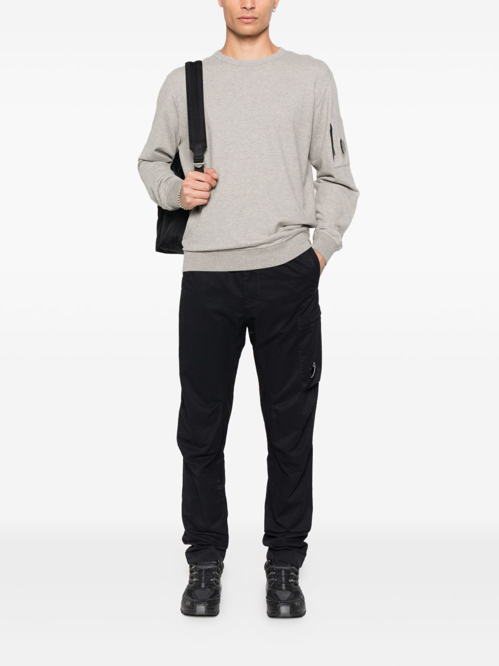C.P.Company Sweaters Grey Cotton