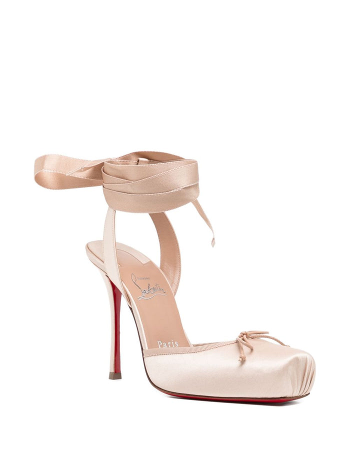 Christian Louboutin Sandals Cipria Leather Fabric
