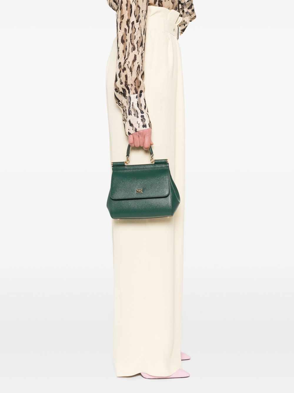 Dolce & Gabbana Bags Verde Scuro Calf Leather