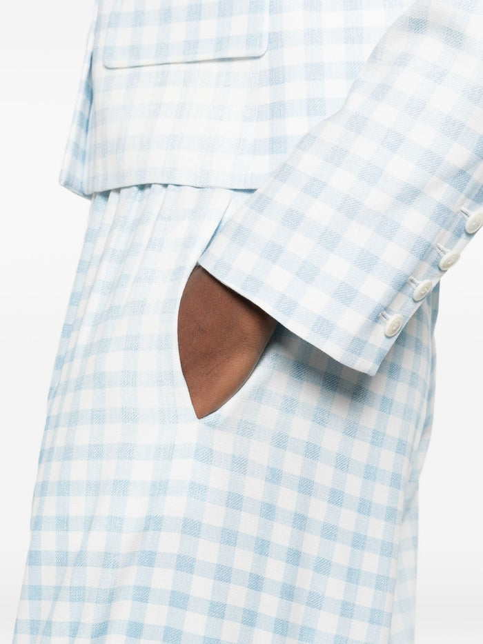 Ermanno Scervino Trousers Clear Blue Viscose