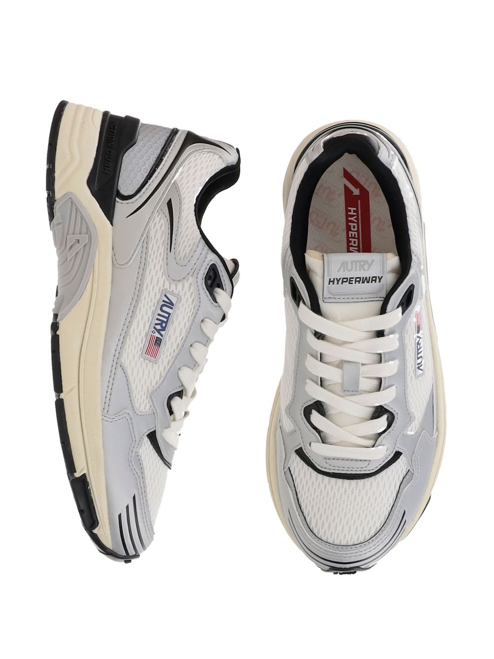 AUTRY Sneakers Silver Leather