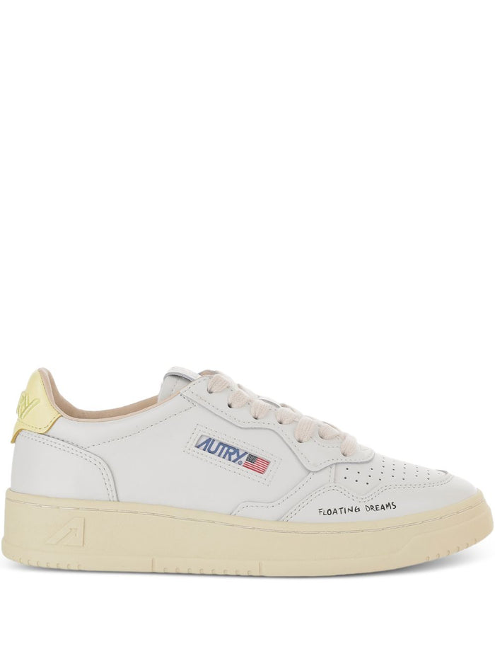 AUTRY Sneakers Yellow Leather