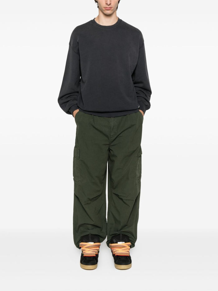 CARHARTT WIP MAIN Trousers Green Cotton