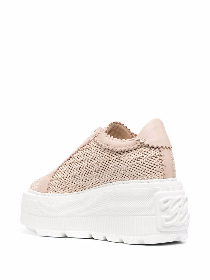 Casadei Sneakers Pink Leather