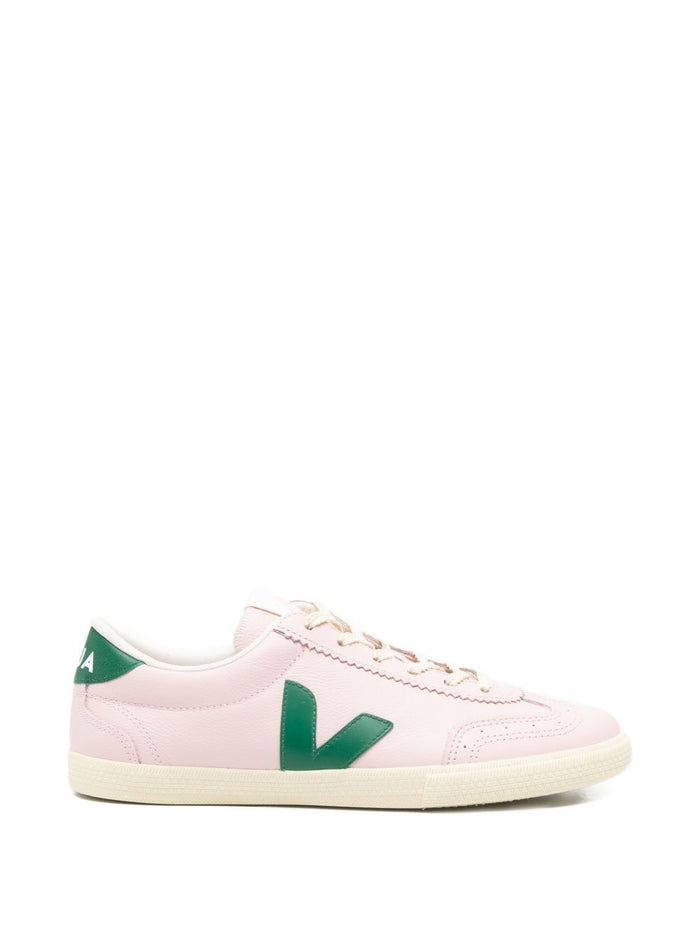 Veja Sneakers Pink Leather 100 %