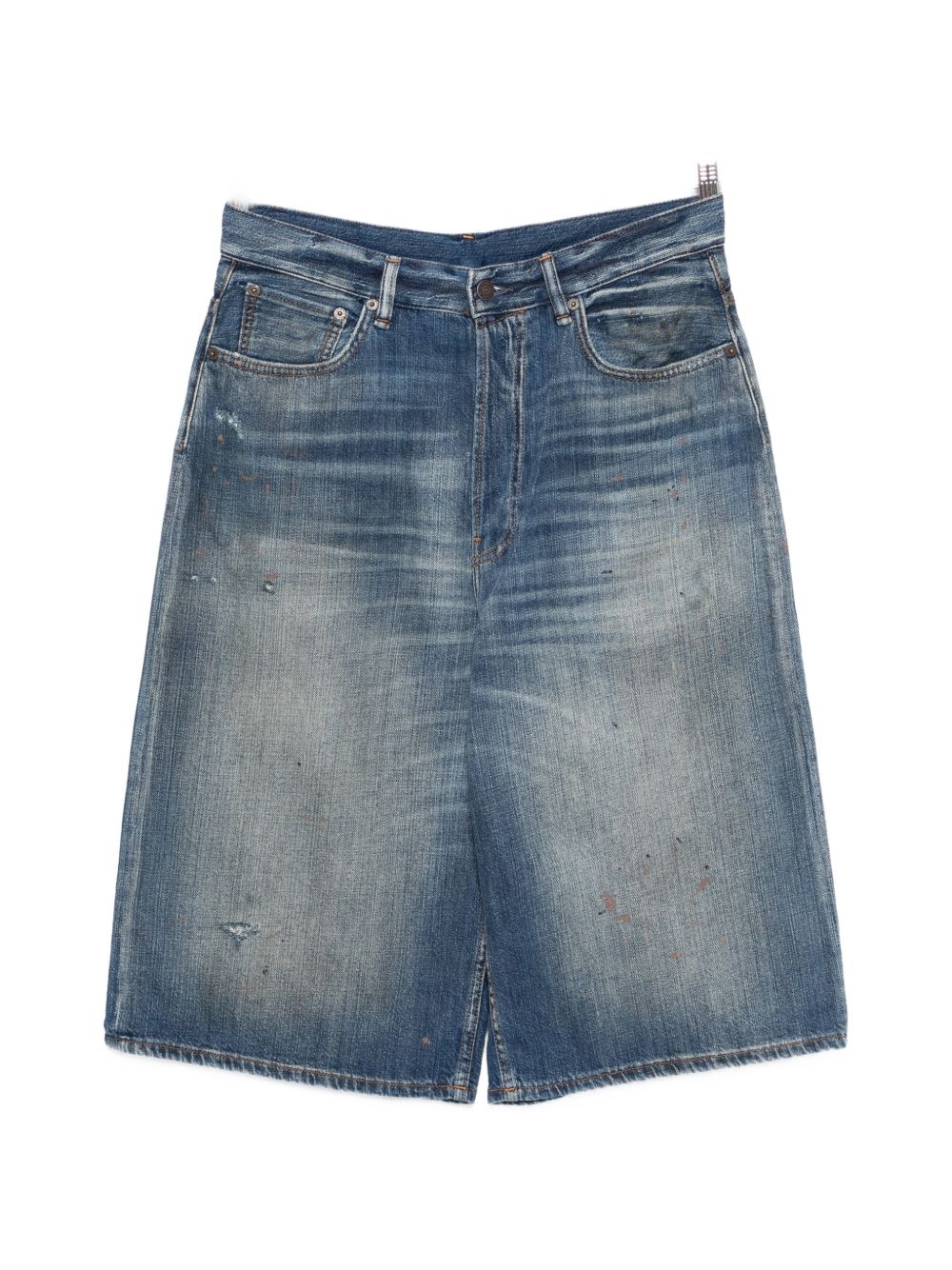 Acne Studios Shorts Blue Cotton