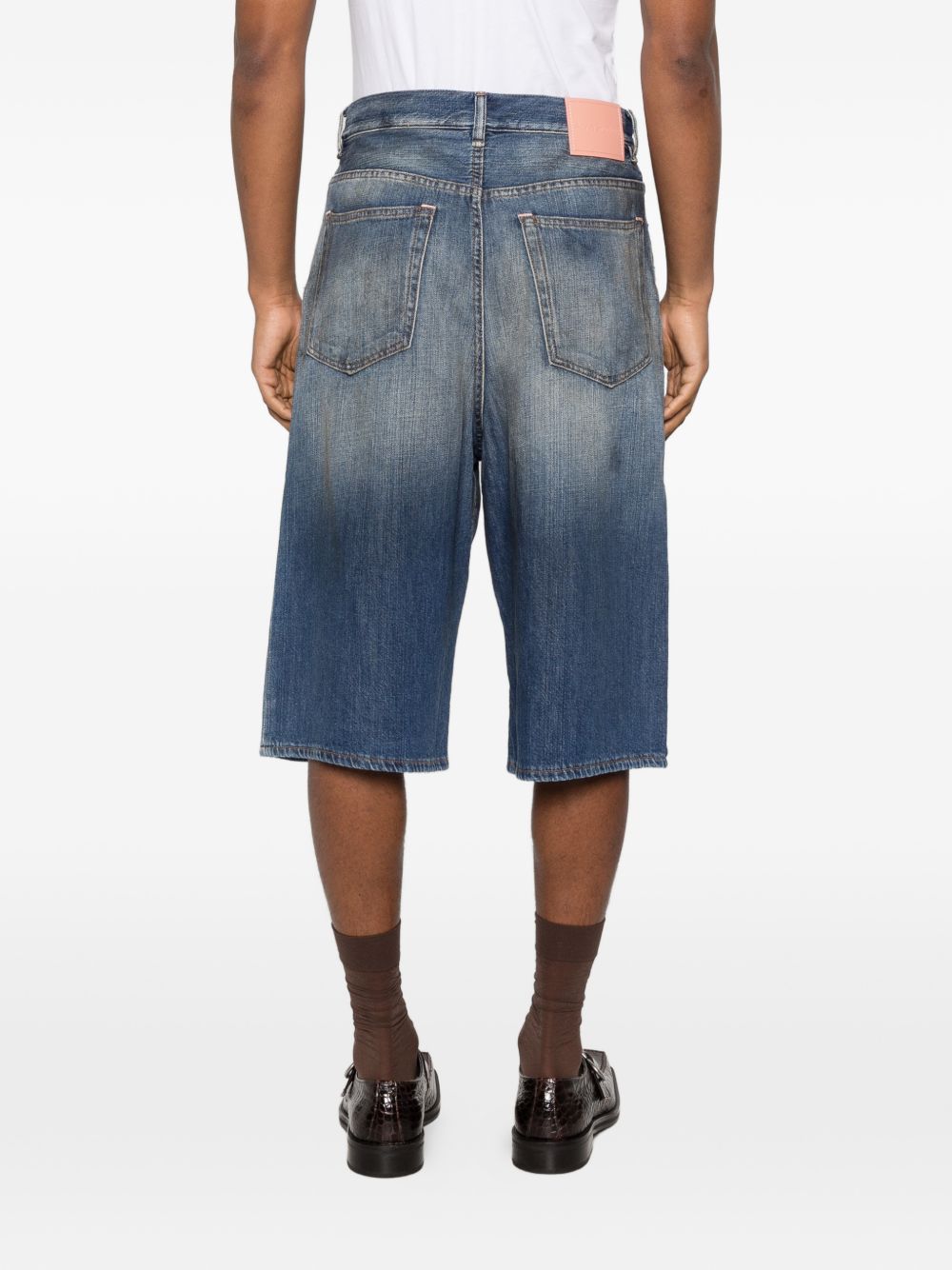 Acne Studios Shorts Blue Cotton