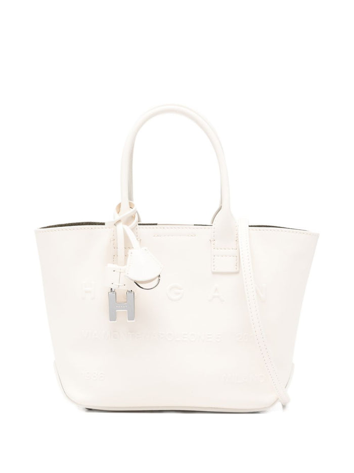Hogan Bags White Calf Leather
