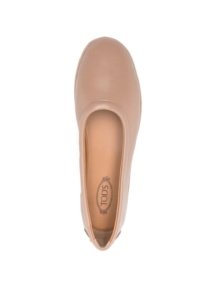 Tods Flat shoes Powder Calf Leather