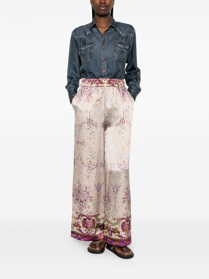 Pierre Louis Mascia Shirts Blue Silk