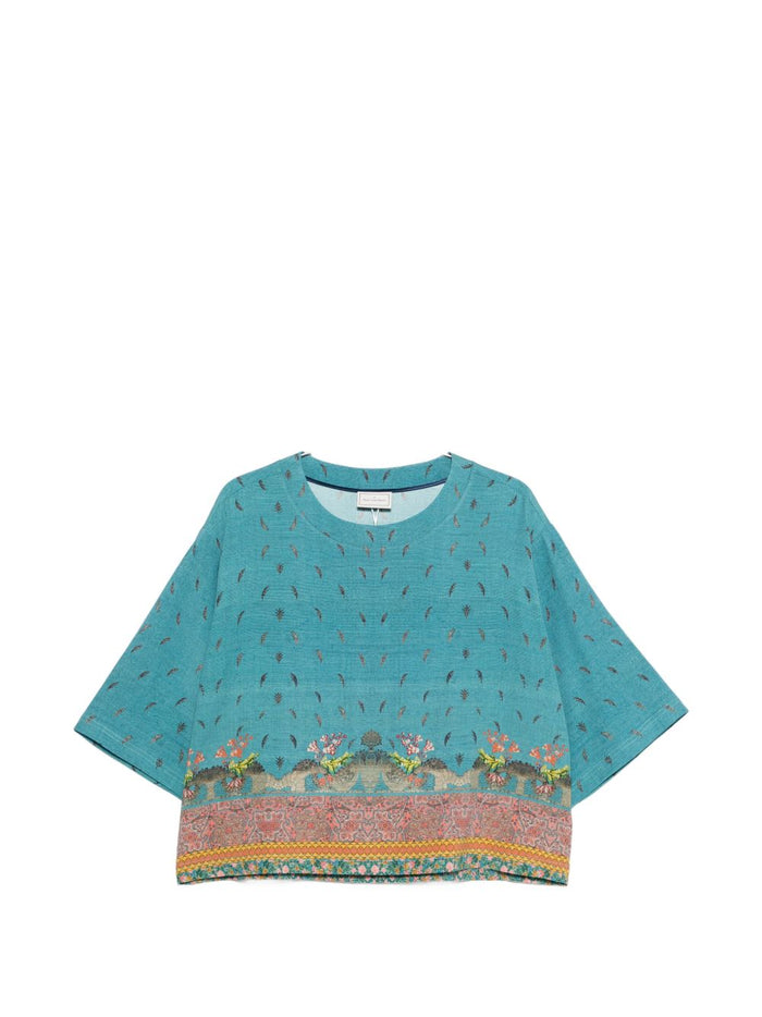 Pierre Louis Mascia Shirts Clear Blue Silk