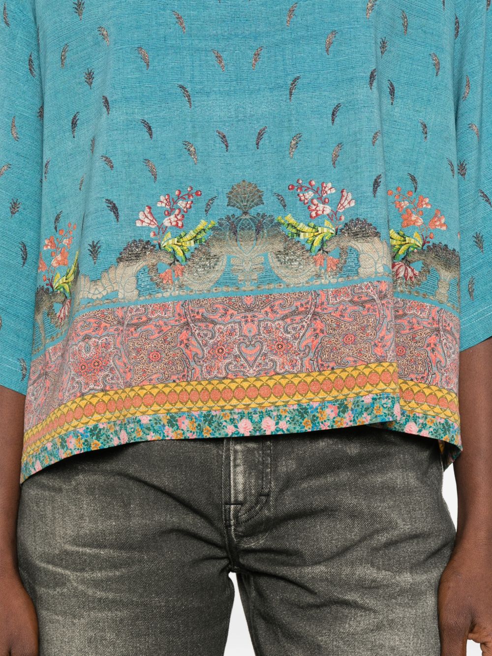 Pierre Louis Mascia Shirts Clear Blue Silk